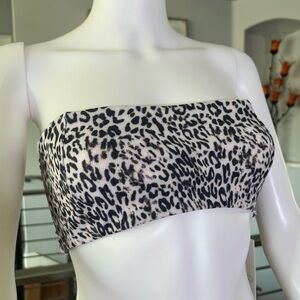 SOAH Julie Wild Essence Multi Strapless Top, M